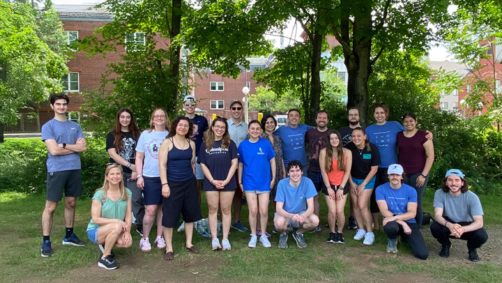QUIP-RS students posing for a group photo on the Mount Carmel Campus.